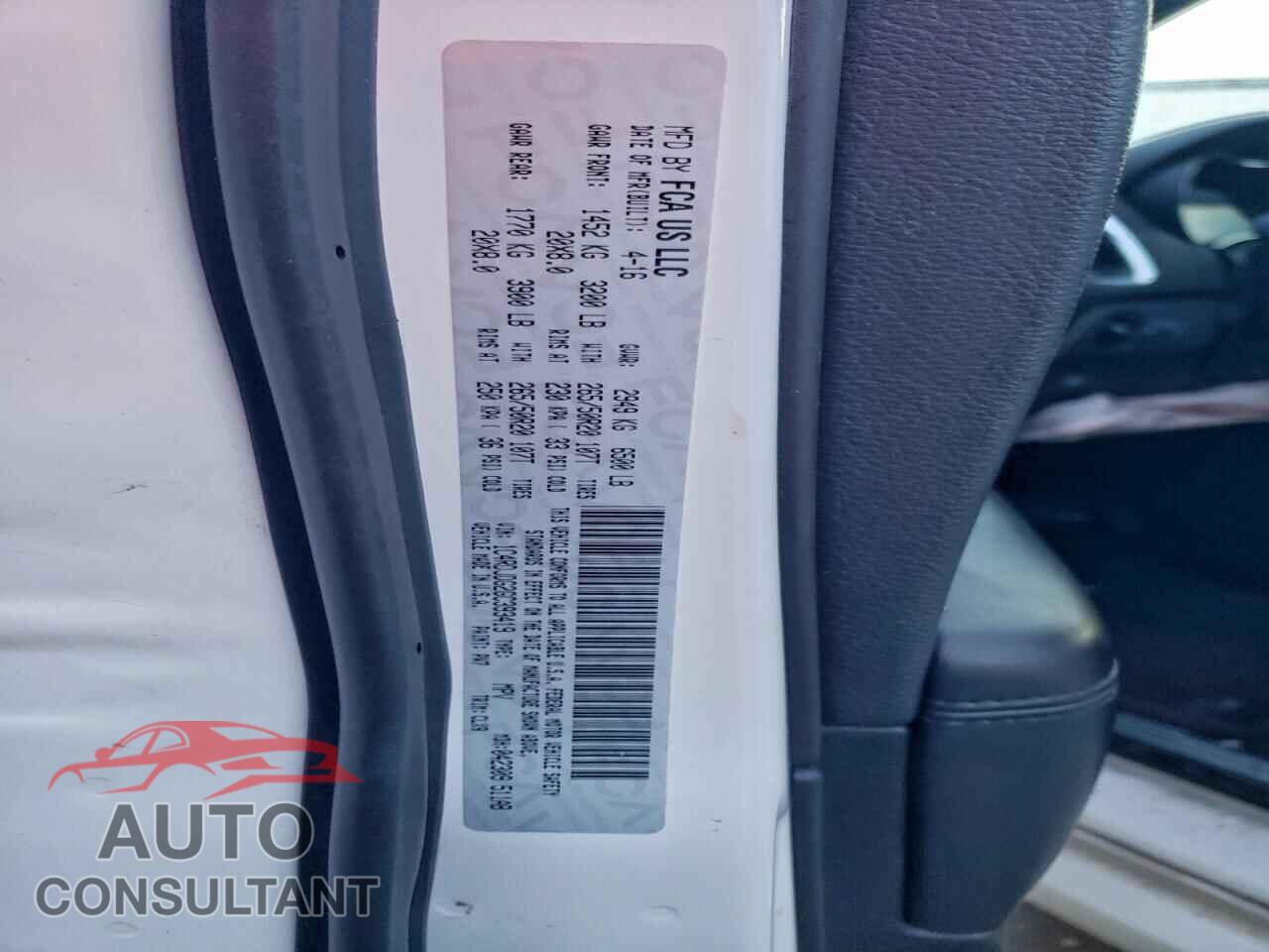 DODGE DURANGO 2016 - 1C4RDJDG2GC393419