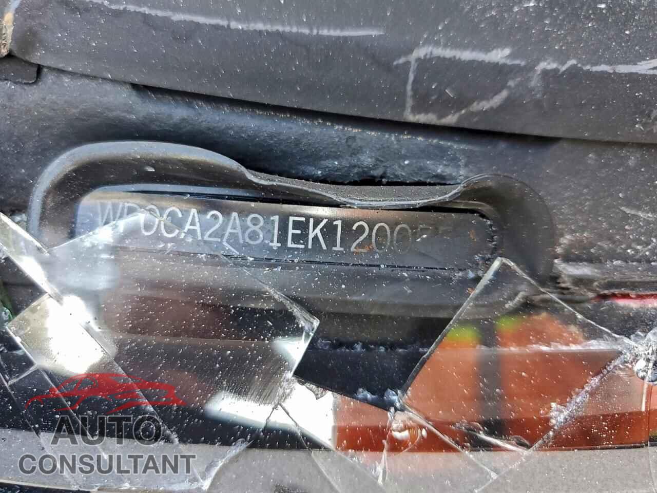 PORSCHE BOXSTER 2014 - WP0CA2A81EK120055