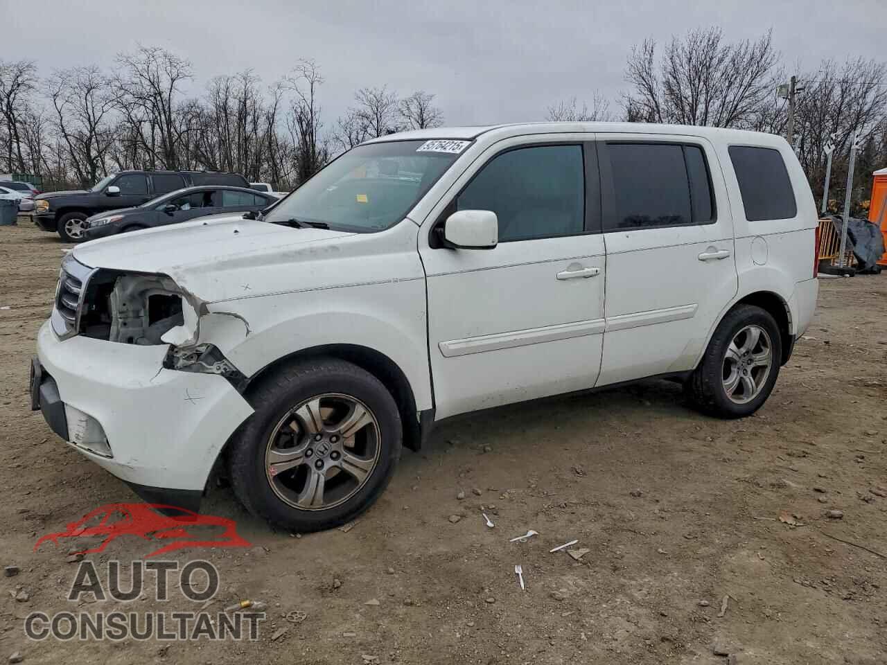 HONDA PILOT 2012 - 5FNYF3H60CB034554