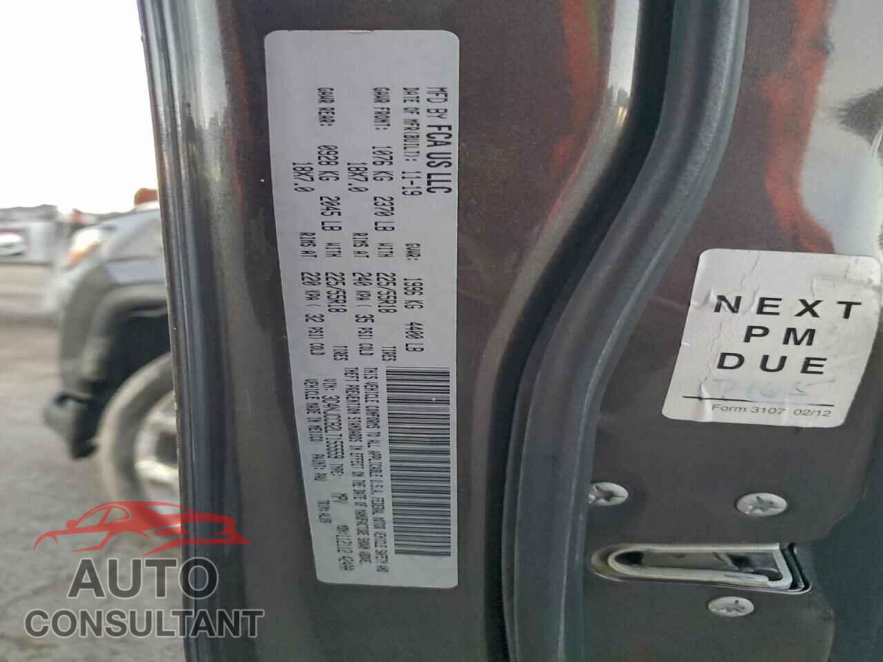 JEEP COMPASS 2020 - 3C4NJCCB2LT155559