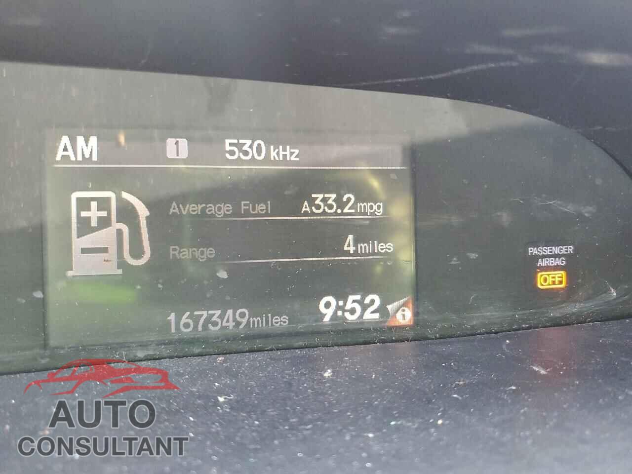 HONDA CIVIC 2012 - 19XFB2F52CE081081