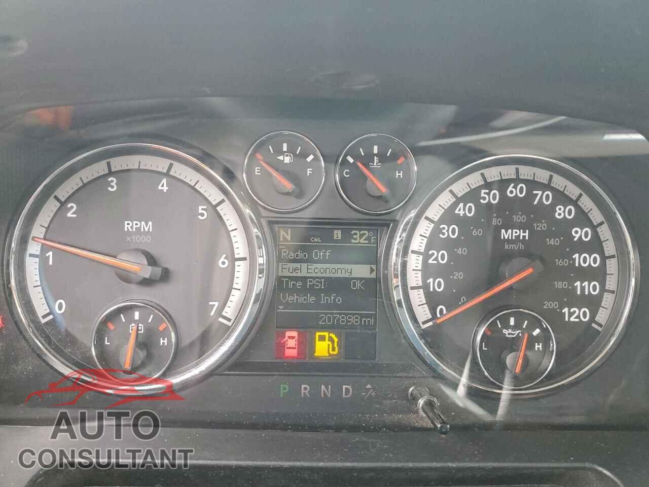 DODGE RAM 1500 2012 - 1C6RD7LT3CS218427