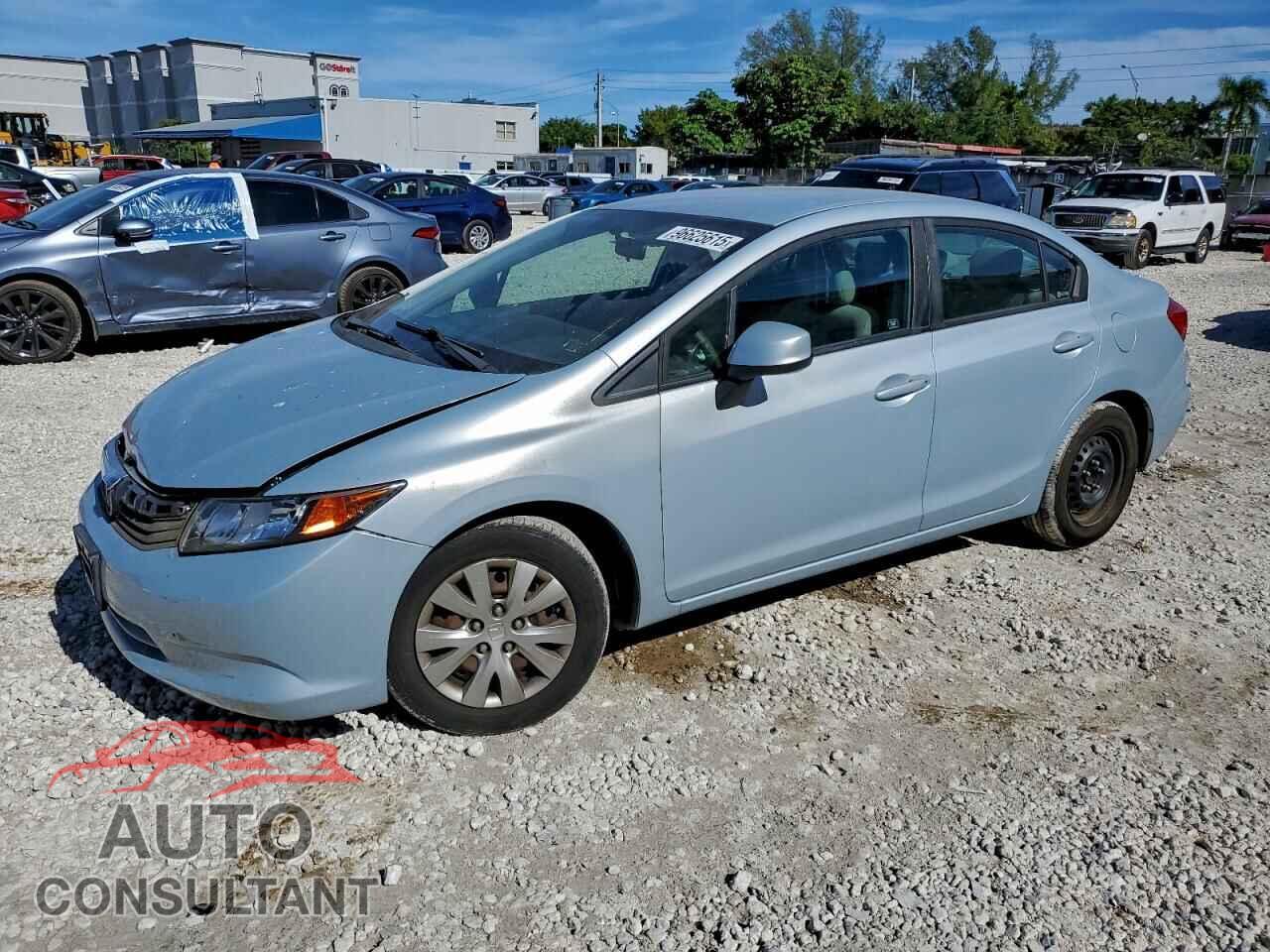 HONDA CIVIC 2012 - 2HGFB2F5XCH572276