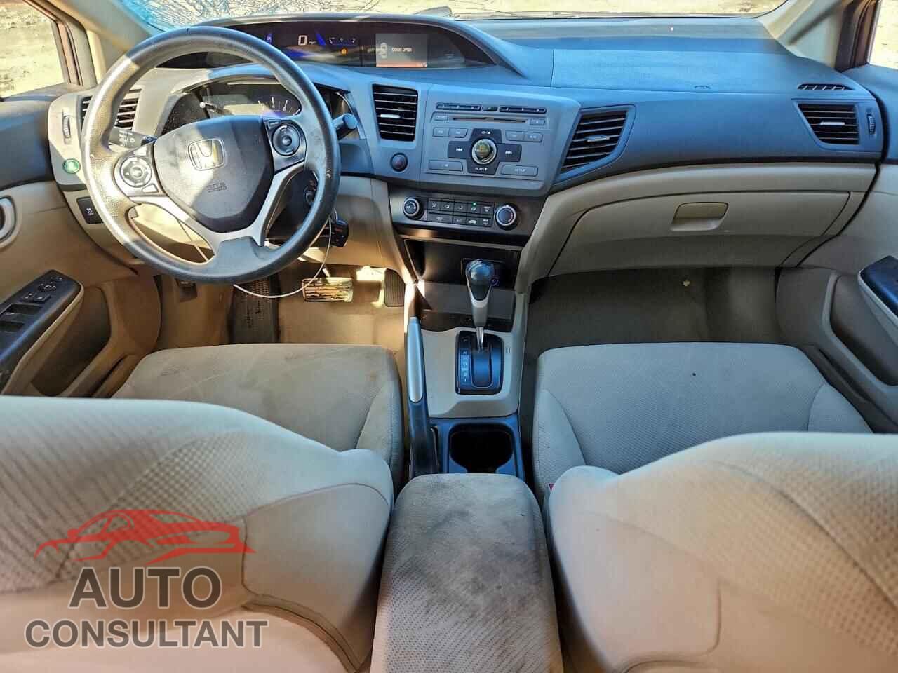 HONDA CIVIC 2012 - 2HGFB2F53CH529317