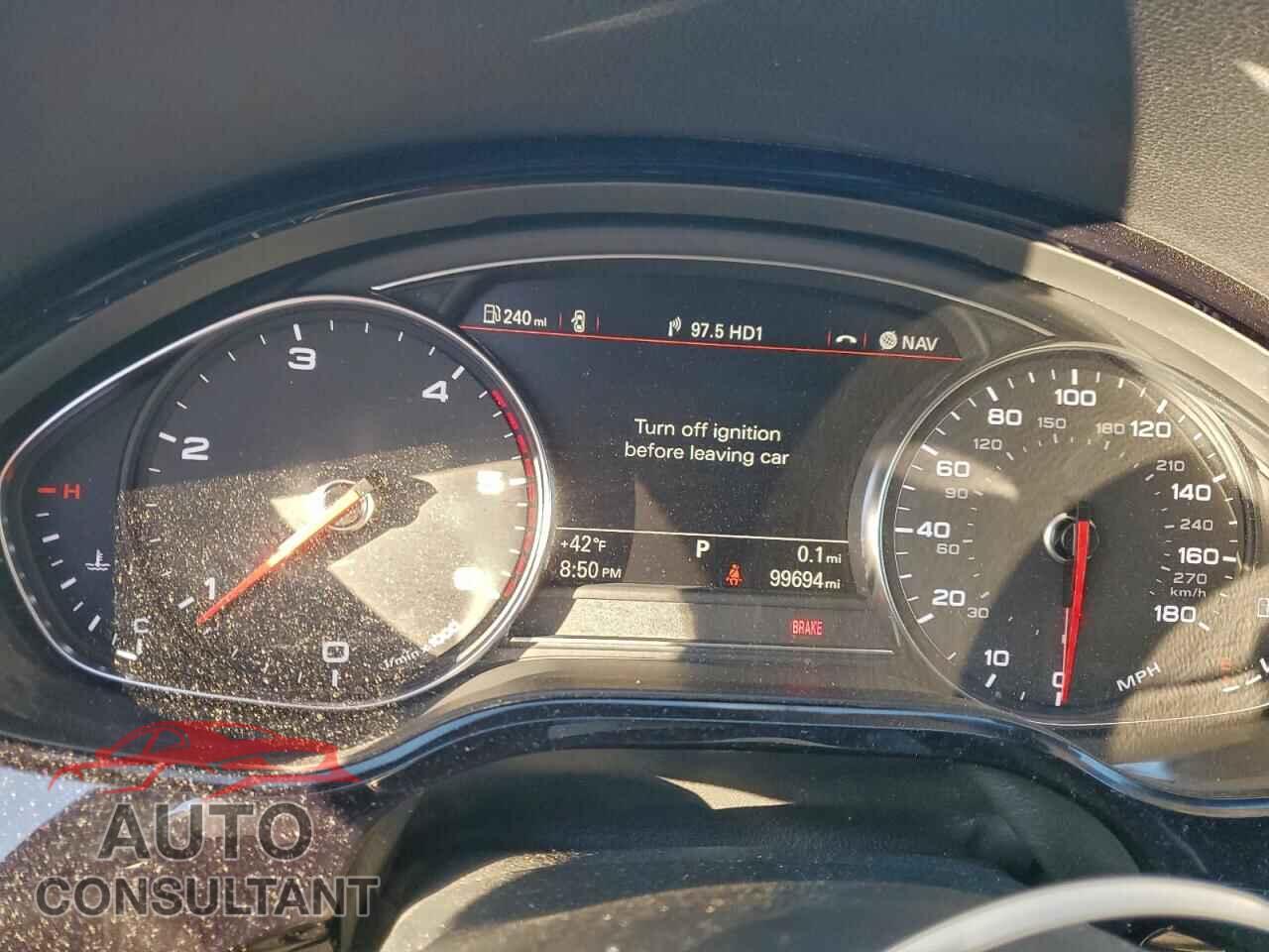 AUDI A8 2014 - WAURMAFD4EN000599