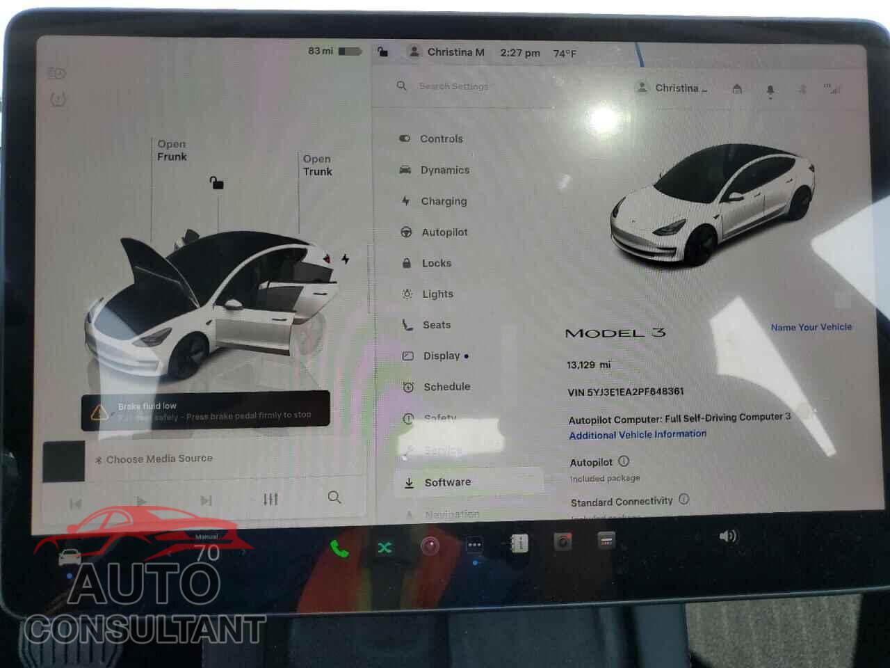 TESLA MODEL 3 2023 - 5YJ3E1EA2PF648361
