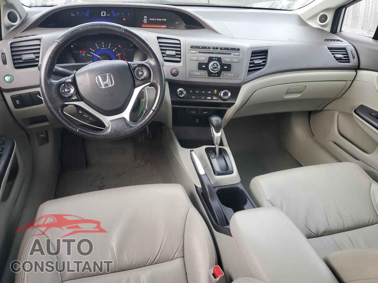 HONDA CIVIC 2012 - 19XFB2F93CE312072