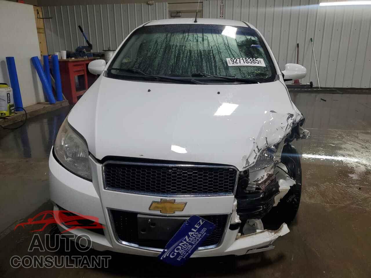 CHEVROLET AVEO 2011 - KL1TD6DEXBB213997