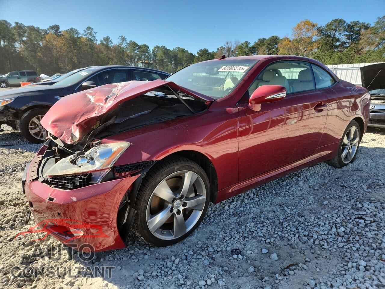 LEXUS IS 2010 - JTHFE2C27A2501881