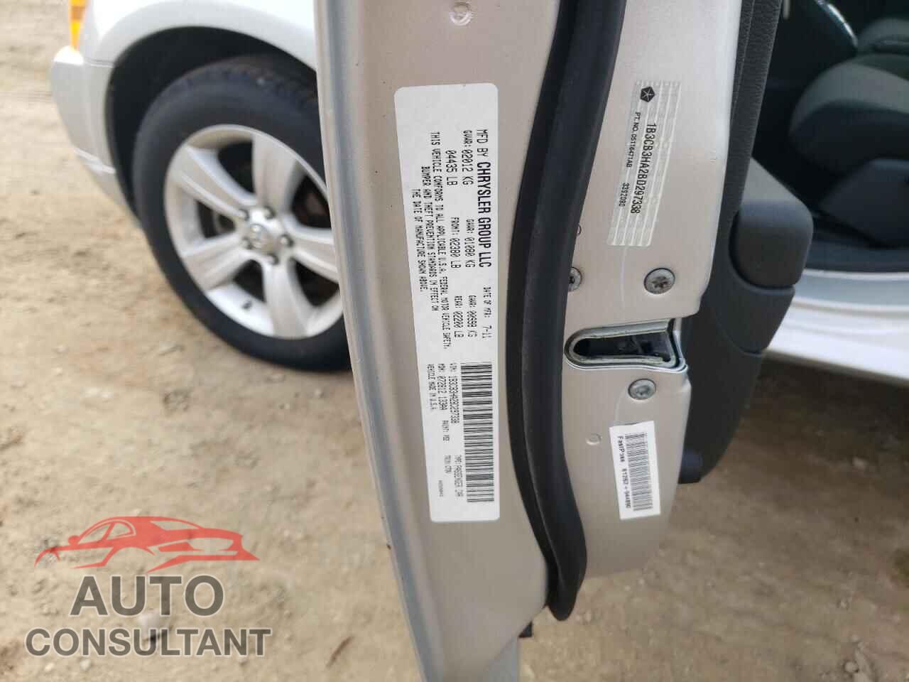DODGE CALIBER 2011 - 1B3CB3HA2BD297338
