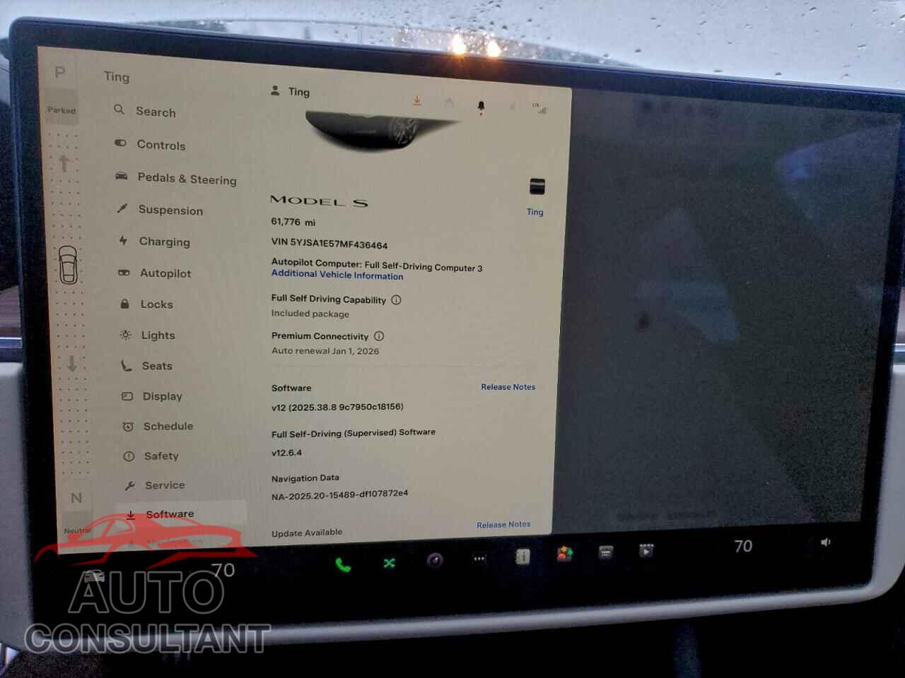 TESLA MODEL S 2021 - 5YJSA1E57MF436464
