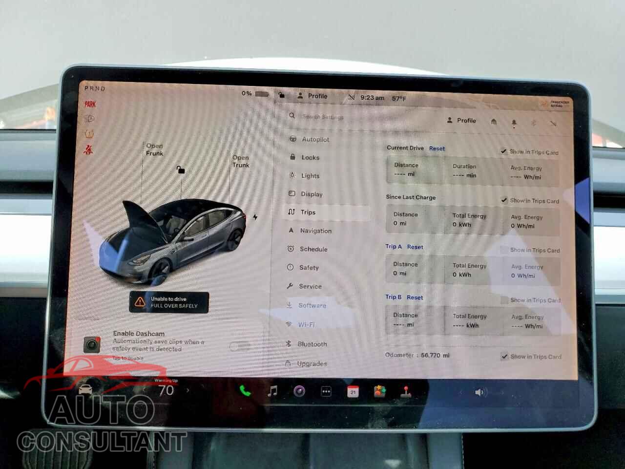 TESLA MODEL 3 2021 - 5YJ3E1EA5MF994223