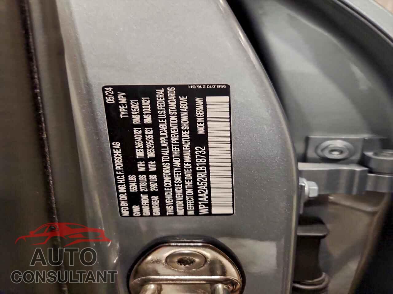 PORSCHE MACAN BASE 2024 - WP1AA2A52RLB18732