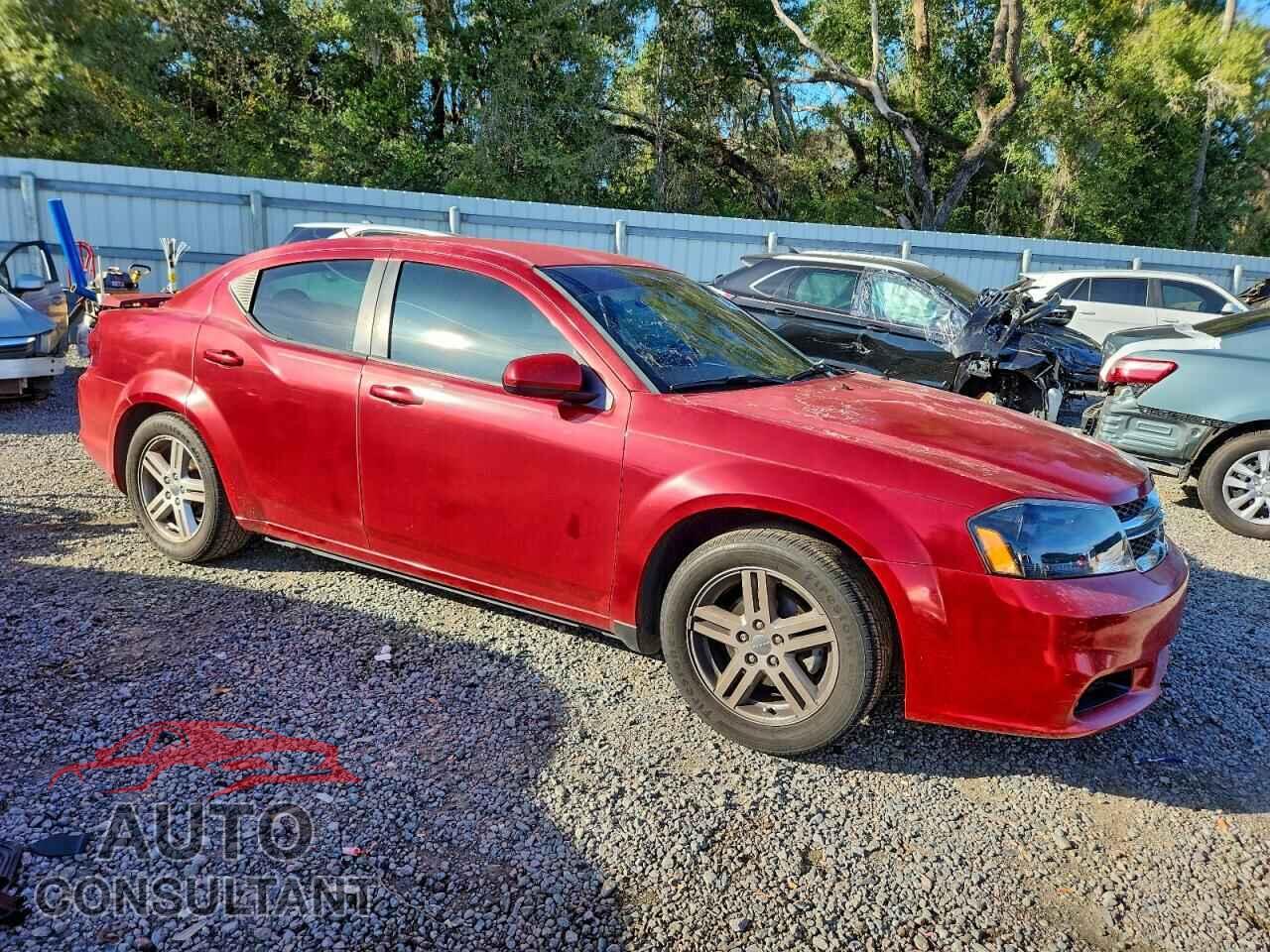 DODGE AVENGER 2013 - 1C3CDZCB3DN548476