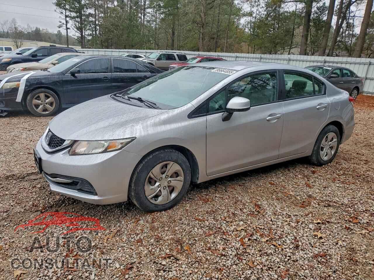 HONDA CIVIC 2013 - 19XFB2F57DE230618