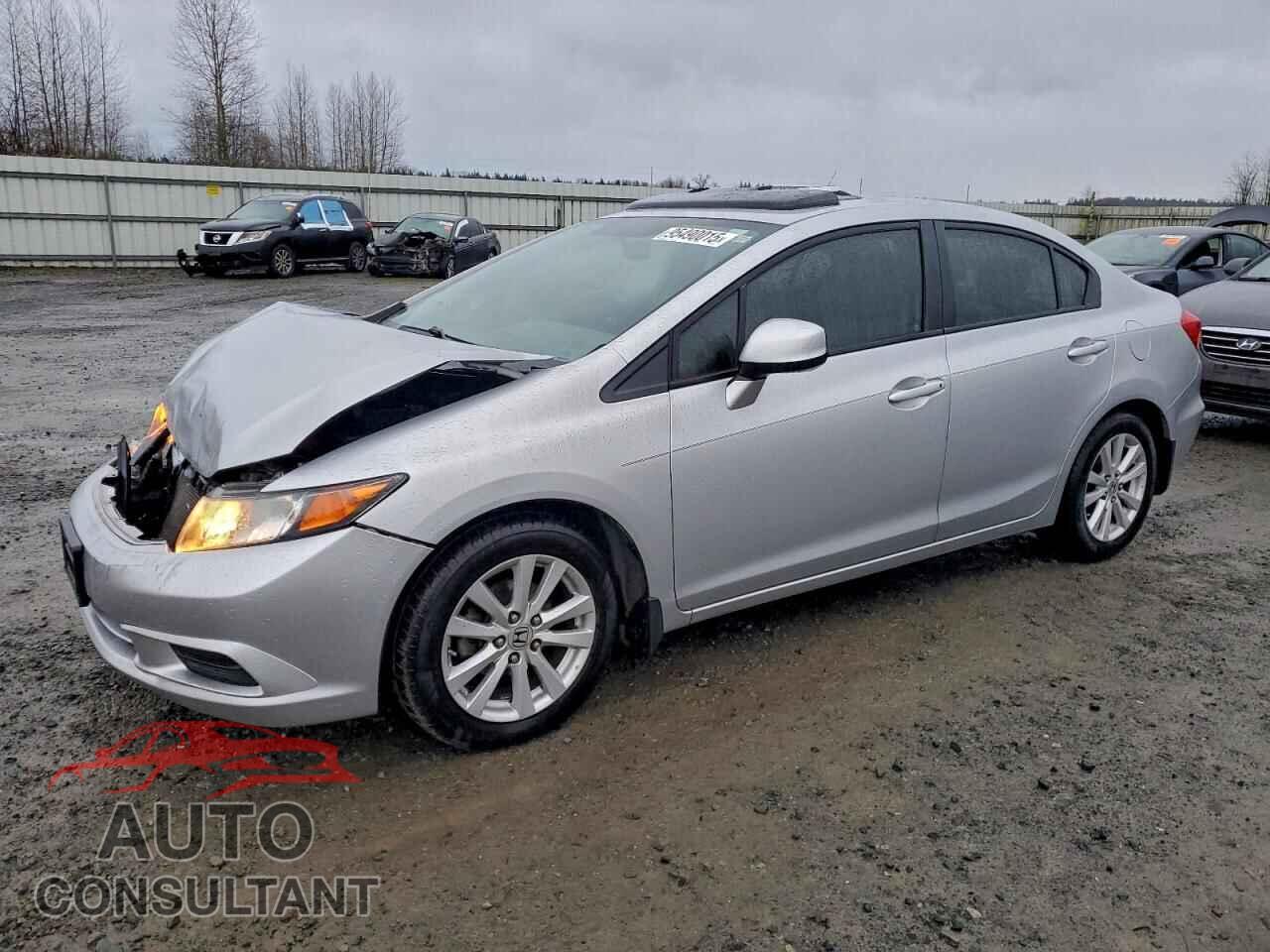 HONDA CIVIC 2012 - 2HGFB2F90CH566473