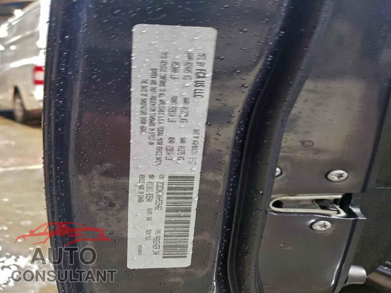 DODGE CHARGER 2017 - 2C3CDXCTXHH535462