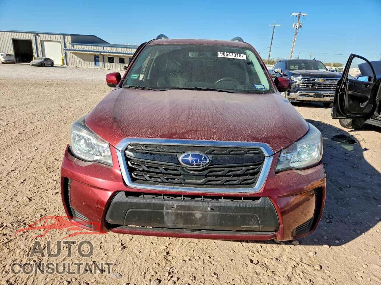 SUBARU FORESTER 2018 - JF2SJGEC8JH446676