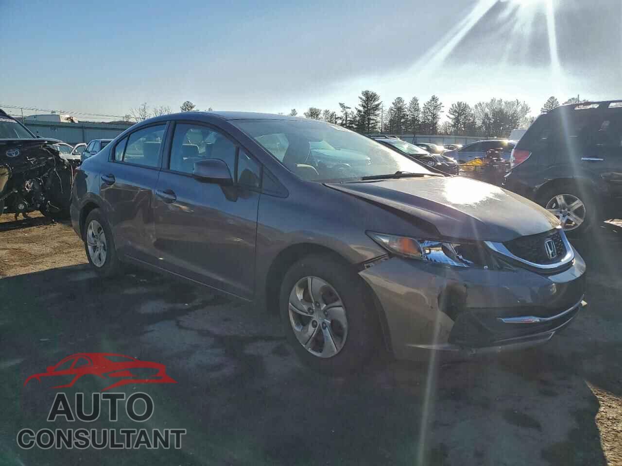 HONDA CIVIC 2013 - 19XFB2F55DE225434