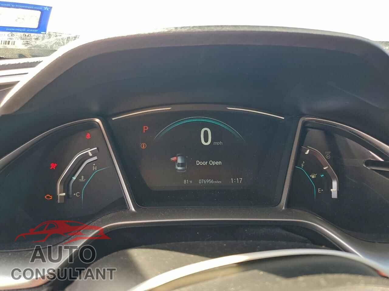 HONDA CIVIC 2017 - 19XFC2F73HE069205
