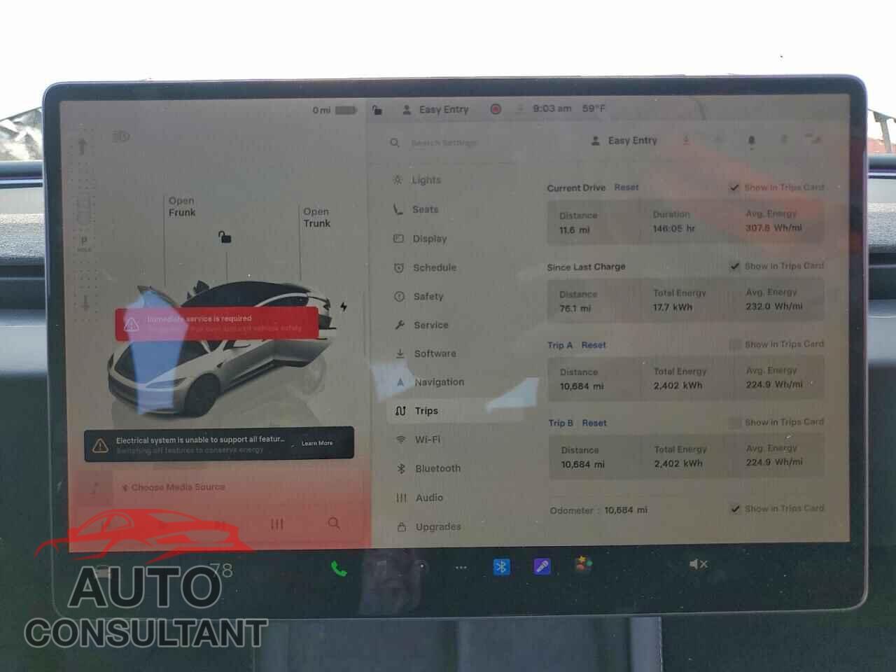 TESLA MODEL 3 2024 - 5YJ3E1EA9RF869877