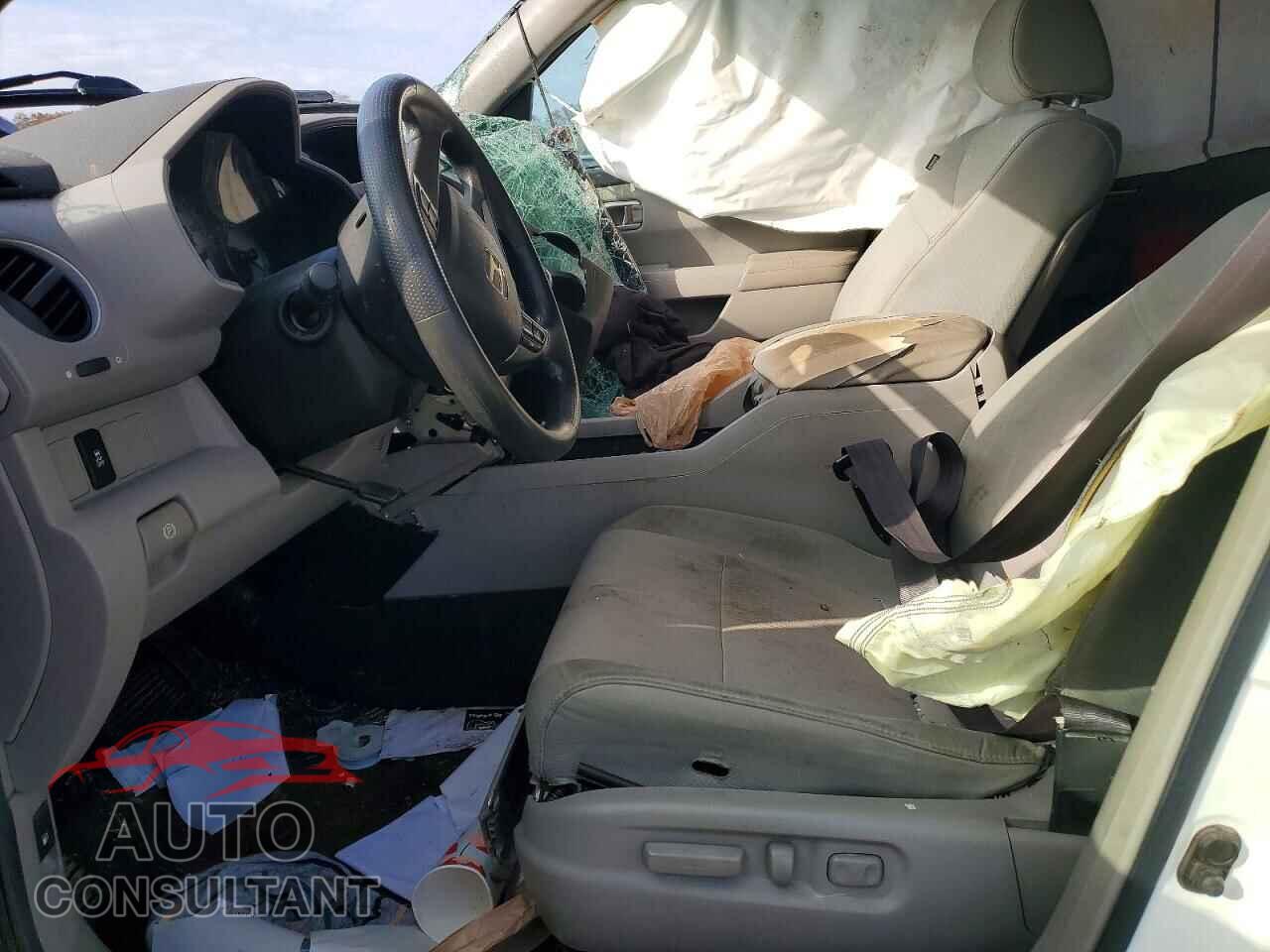 HONDA PILOT 2012 - 5FNYF3H45CB043393