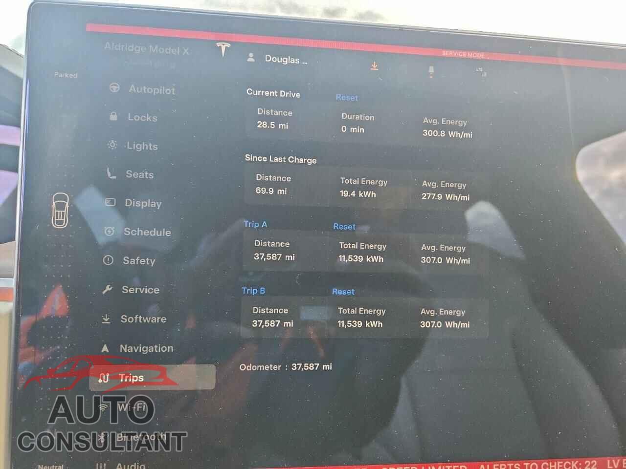 TESLA MODEL X 2023 - 7SAXCBE53PF417584