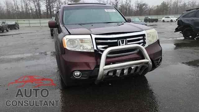 HONDA PILOT 2012 - 5FNYF4H58CB019507