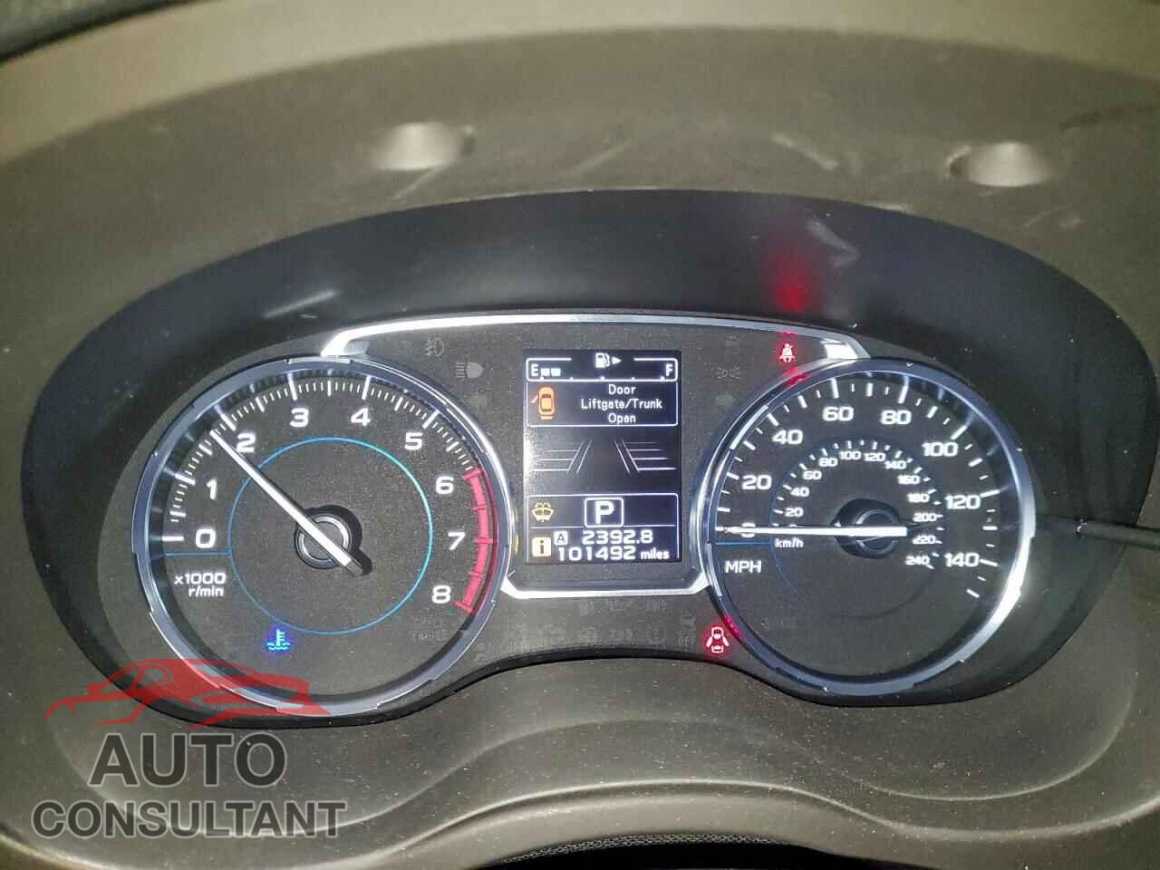 SUBARU FORESTER 2017 - JF2SJAGC4HH593338