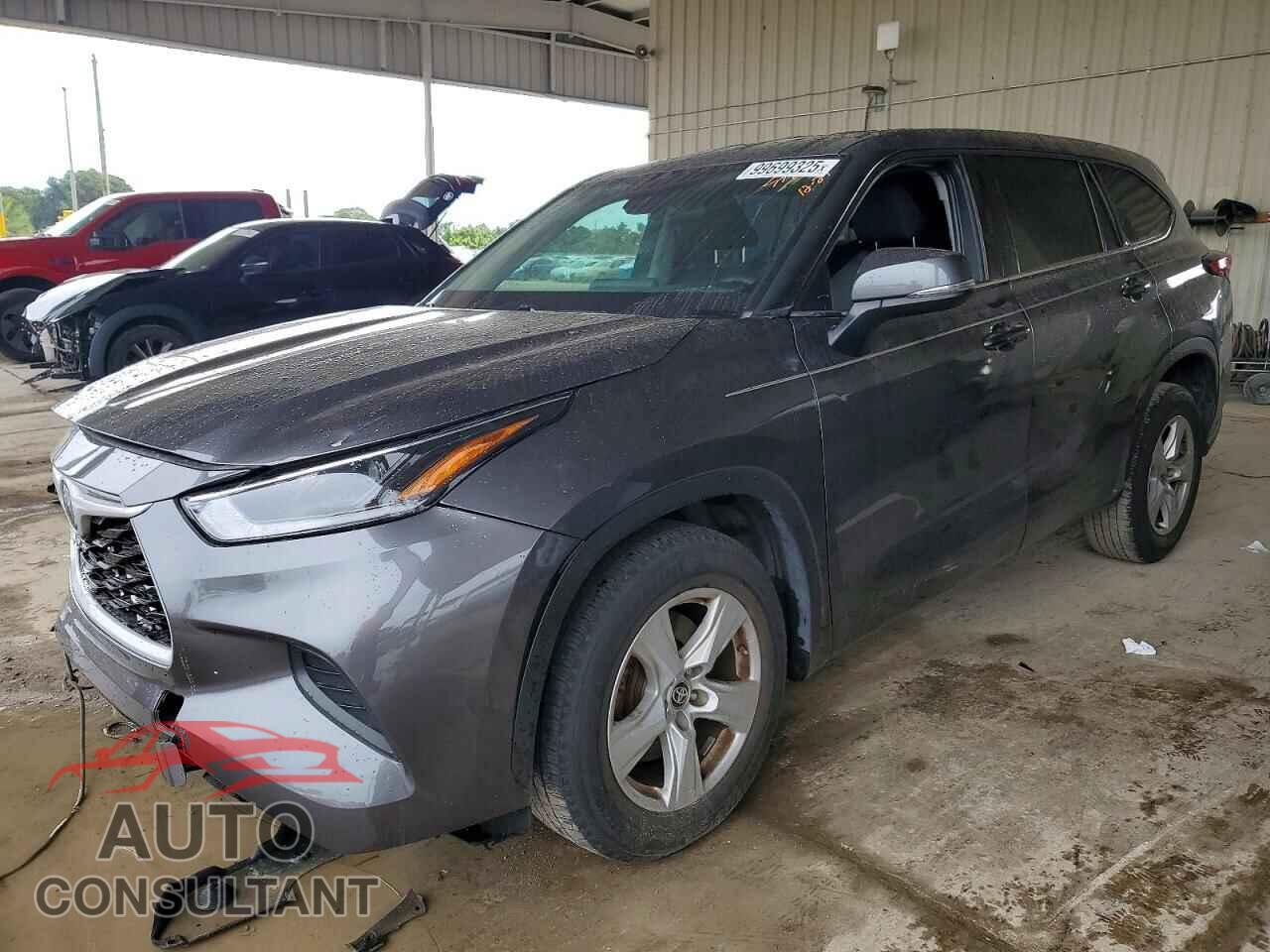 TOYOTA HIGHLANDER 2021 - 5TDCZRAH4MS070230