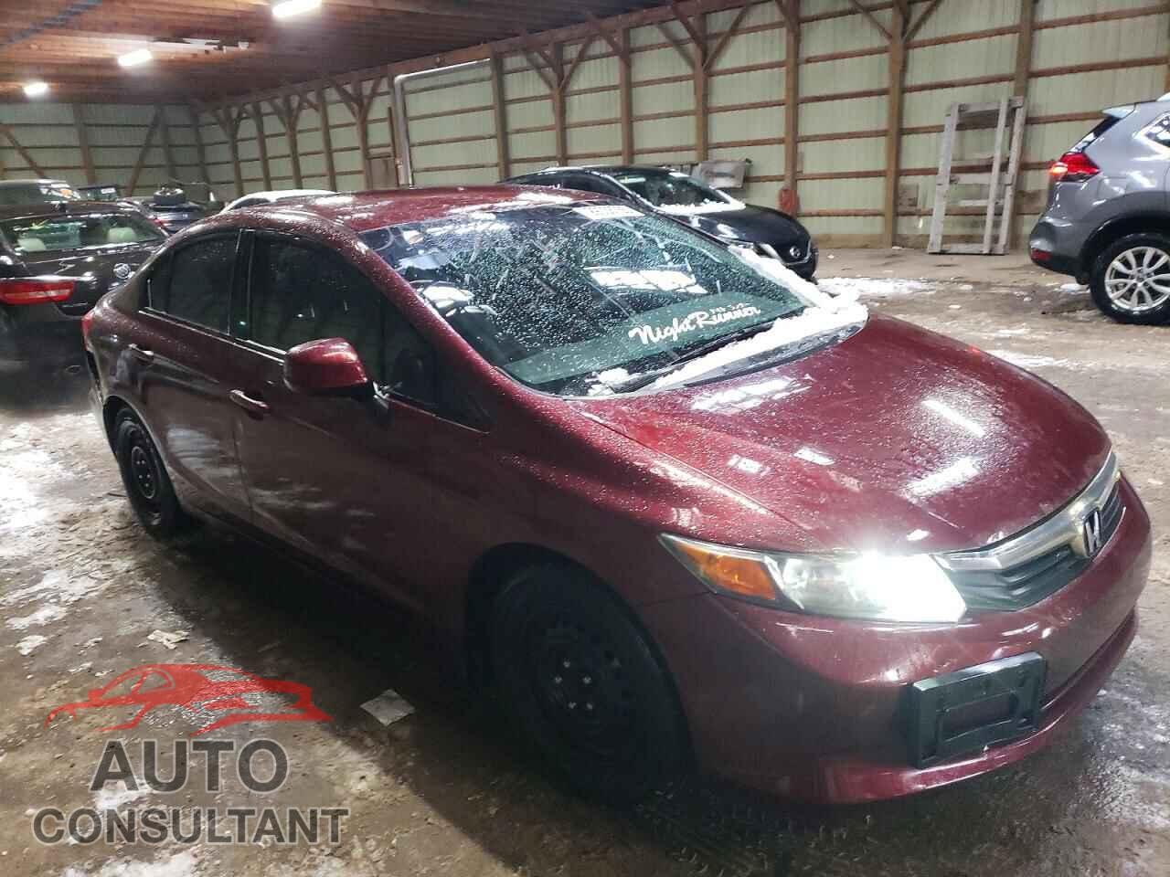 HONDA CIVIC 2012 - 2HGFB2F46CH050820