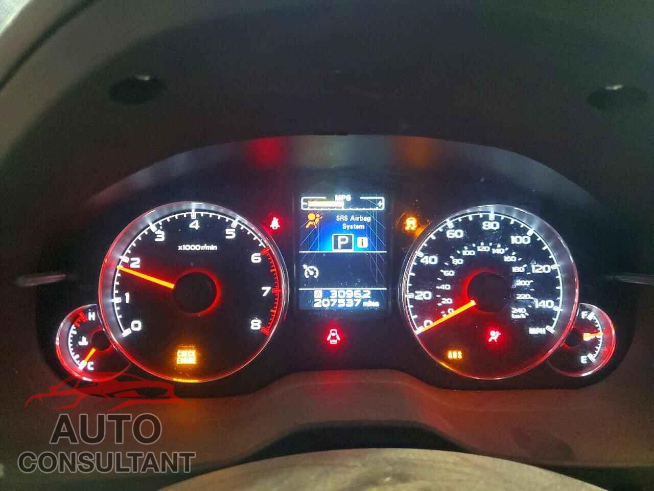 SUBARU OUTBACK 2013 - 4S4BRBKC6D3202438