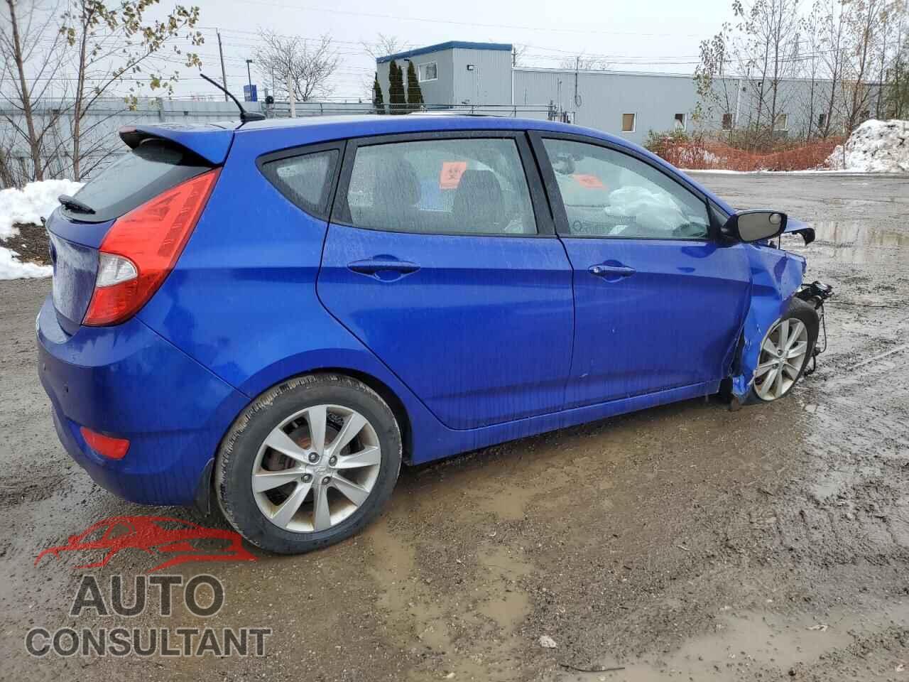 HYUNDAI ACCENT 2012 - KMHCU5AE4CU034945