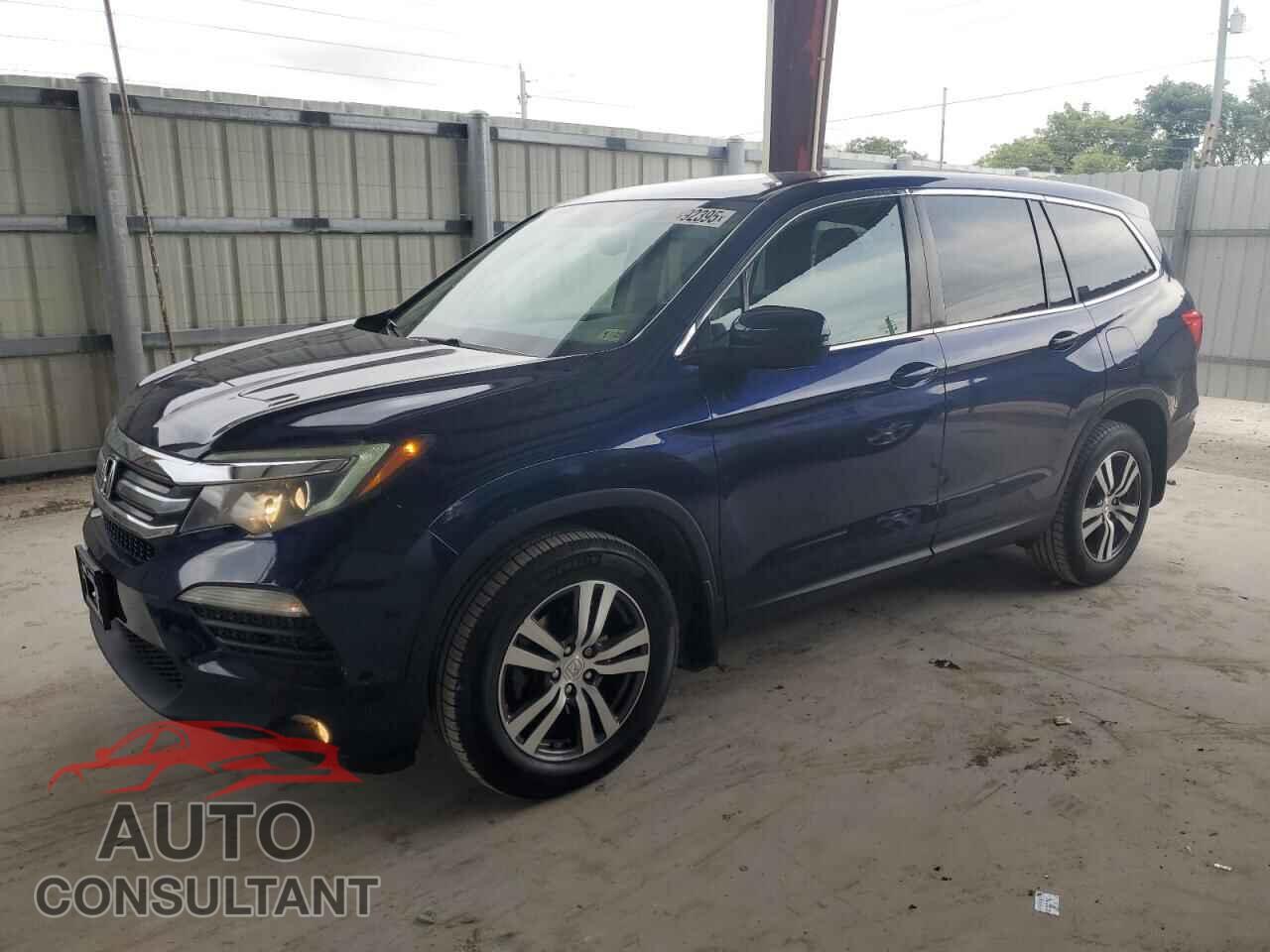 HONDA PILOT 2017 - 5FNYF6H72HB080761