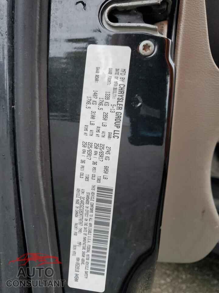 DODGE CARAVAN 2013 - 2C4RDGCG9DR770707