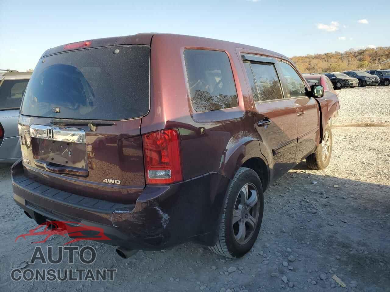 HONDA PILOT 2013 - 5FNYF4H45DB003788