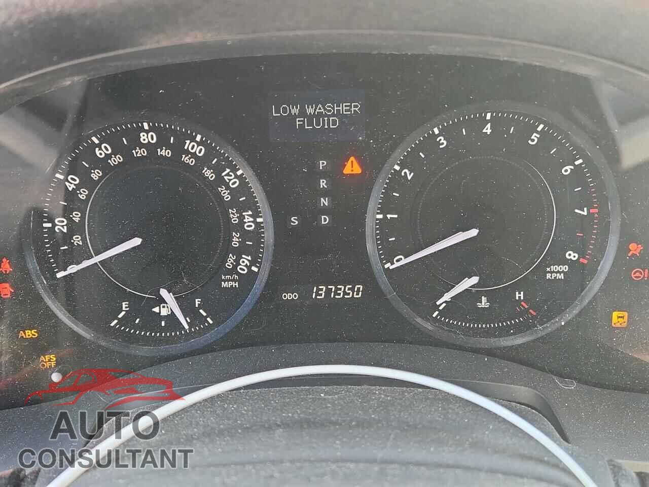 LEXUS IS 2010 - JTHFE2C27A2501881