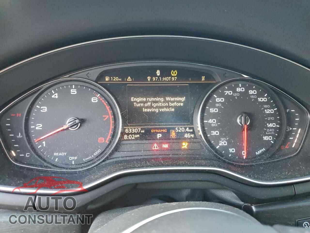 AUDI A5 2018 - WAUANCF52JA087550