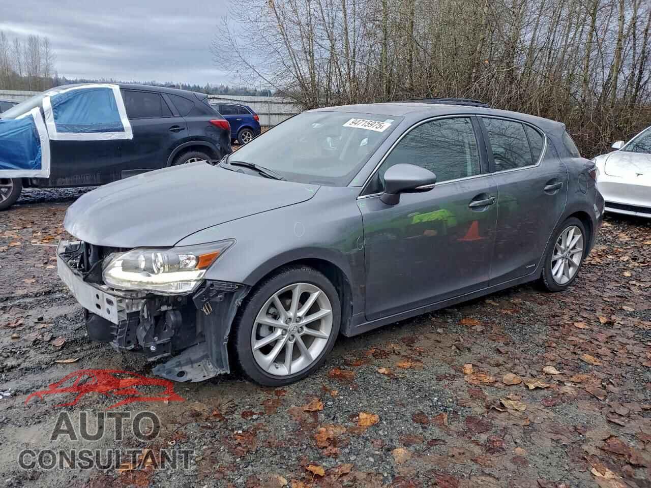 LEXUS CT 200 2013 - JTHKD5BH9D2170458