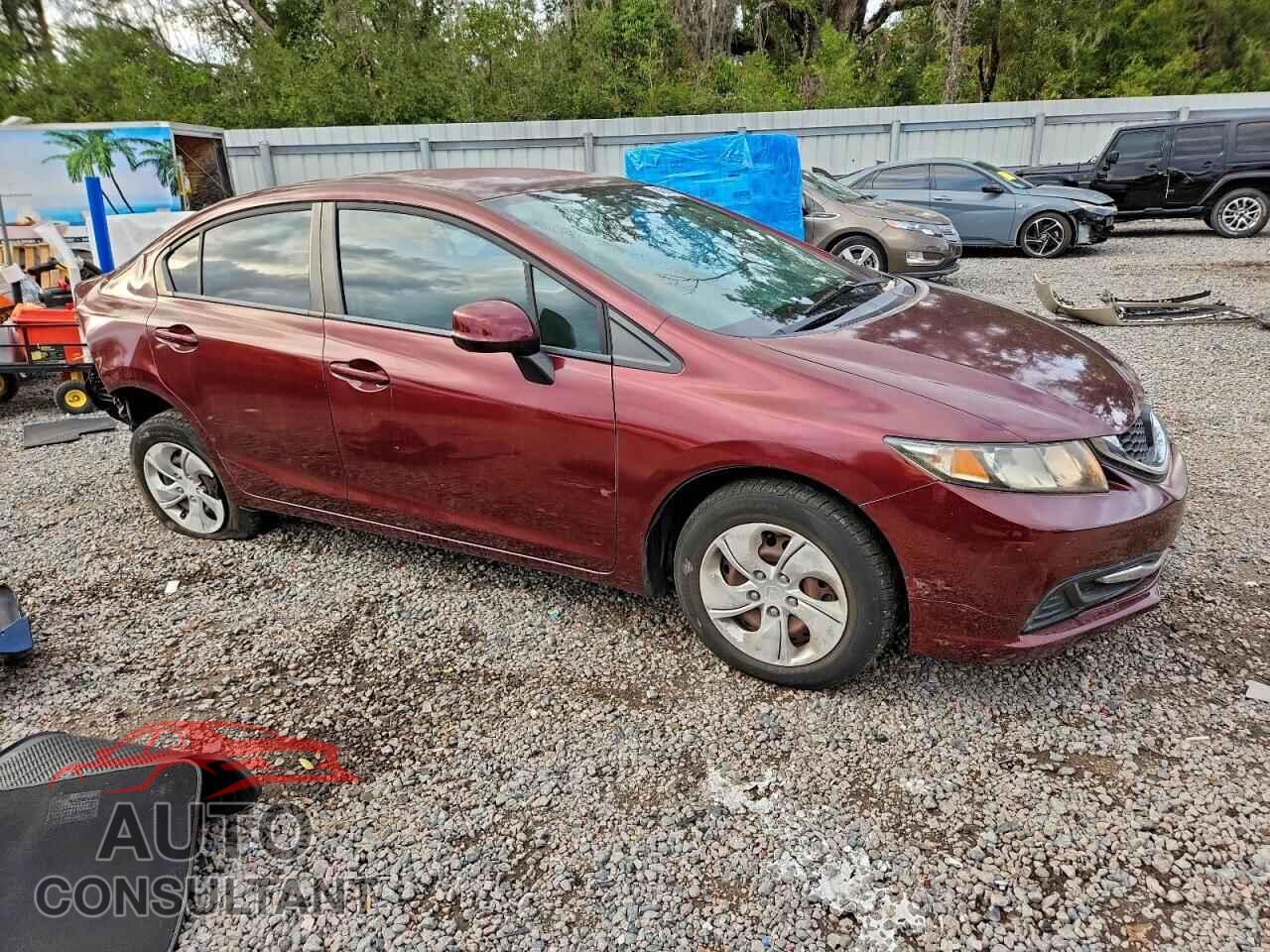 HONDA CIVIC 2013 - 19XFB2F54DE047094