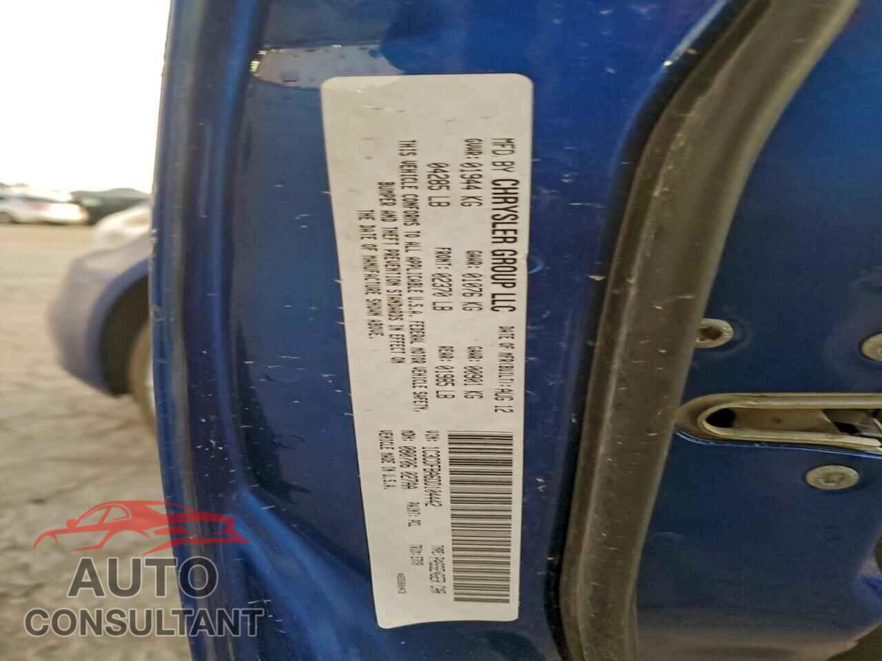 DODGE DART 2013 - 1C3CDFBA6DD104442