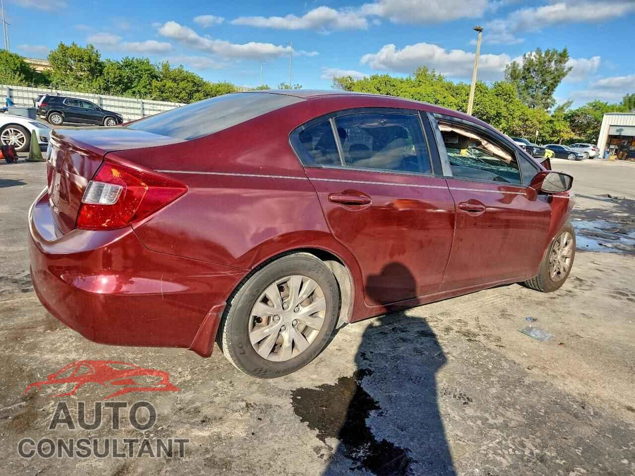 HONDA CIVIC 2012 - 2HGFB2F52CH507776