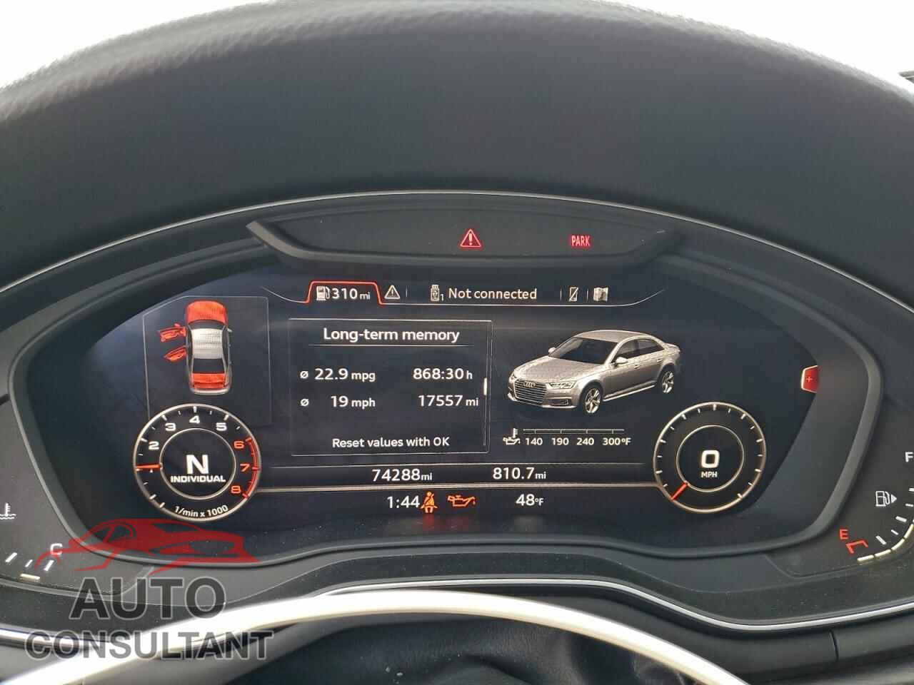 AUDI A4 2017 - WAUKMAF43HN055096
