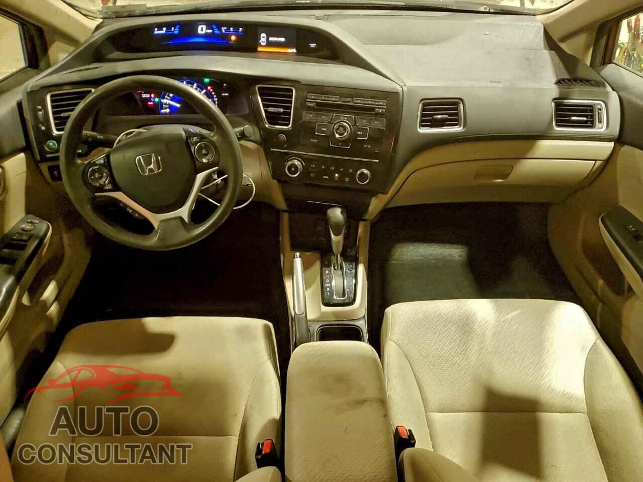 HONDA CIVIC 2013 - 19XFB2F56DE097396