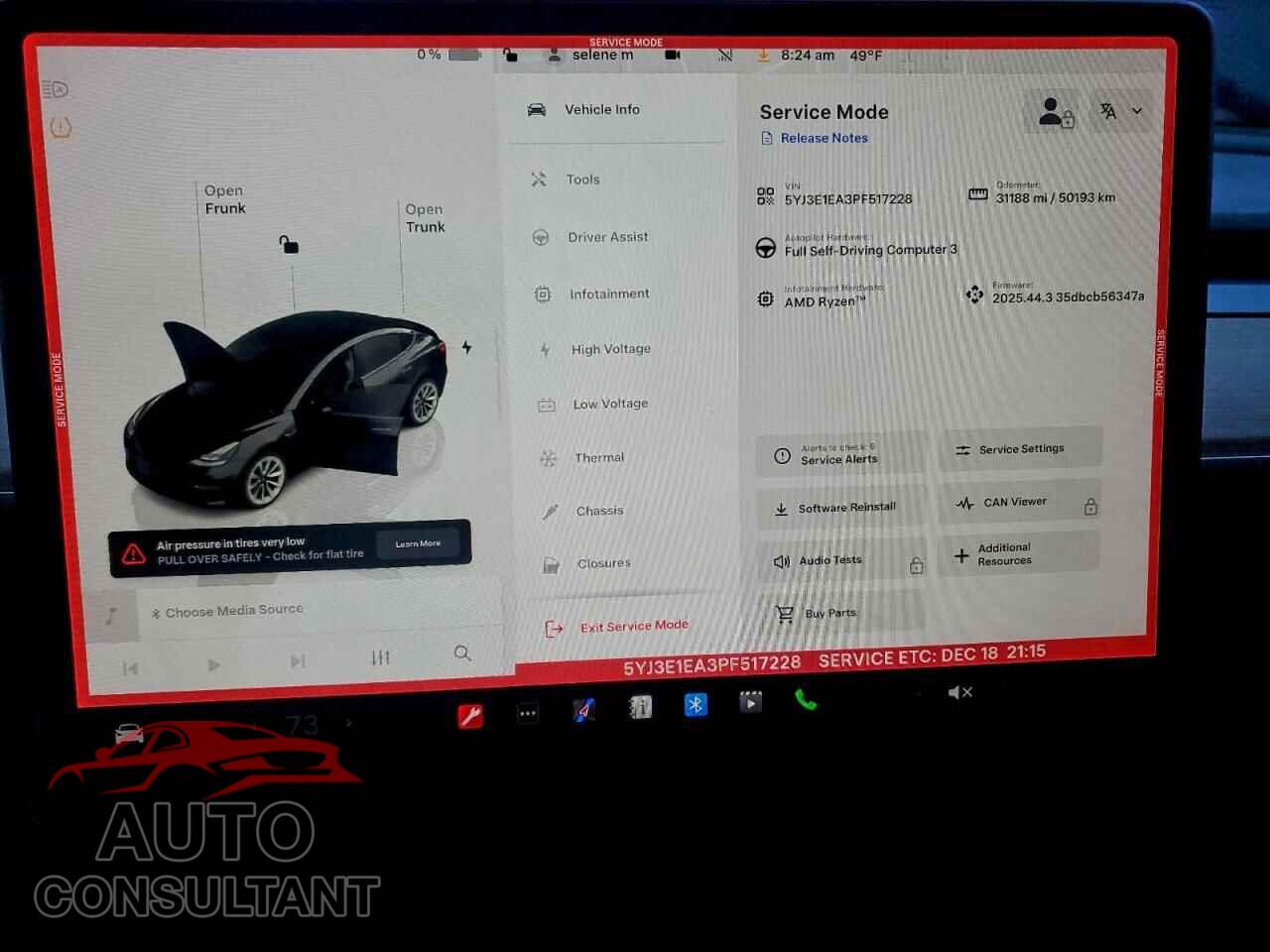 TESLA MODEL 3 2023 - 5YJ3E1EA3PF517228