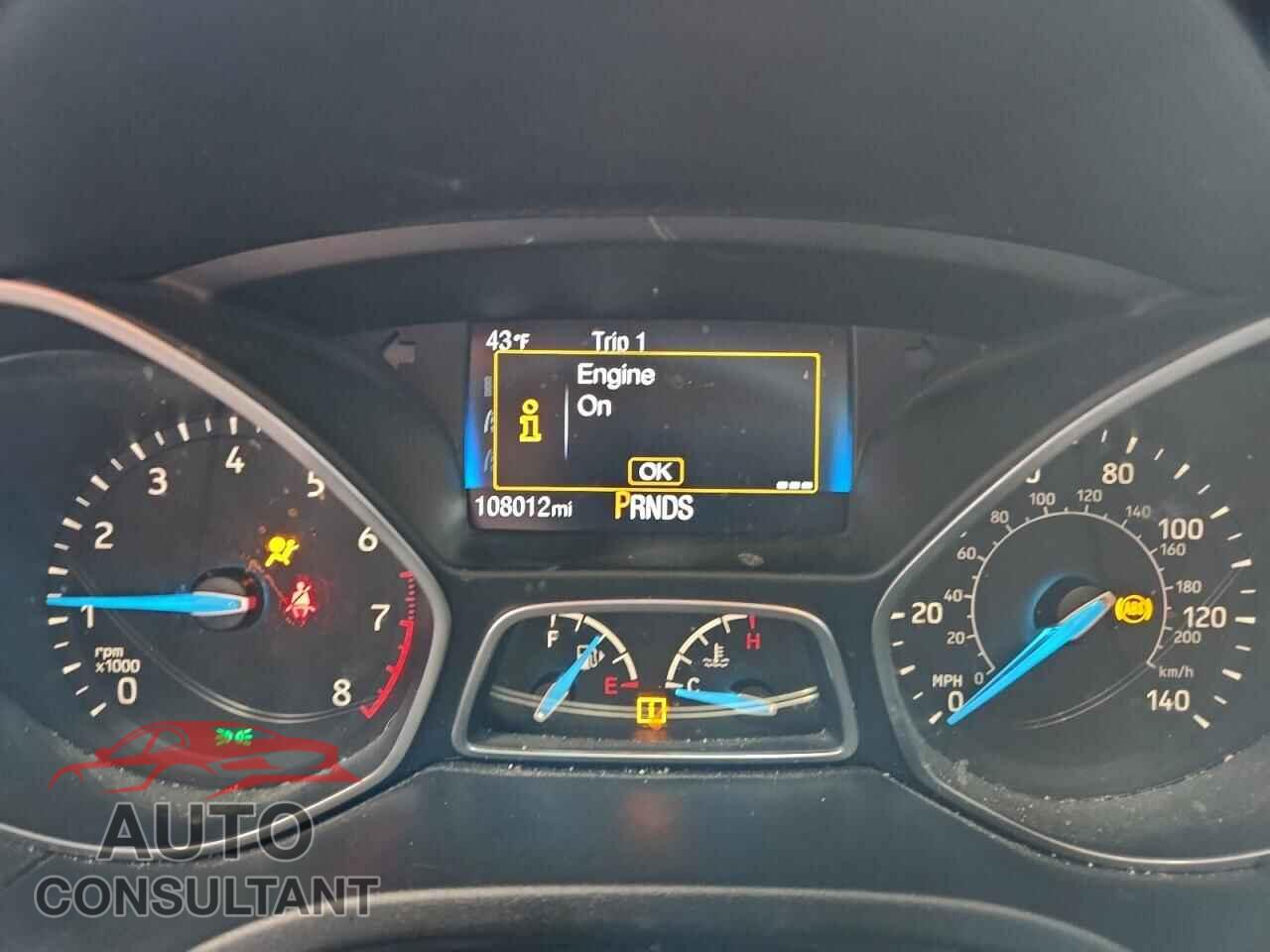 FORD FOCUS 2017 - 1FADP3J27HL268008