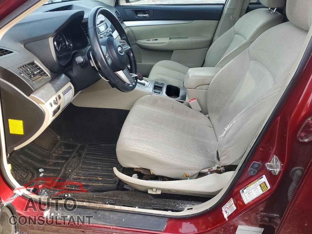 SUBARU OUTBACK 2011 - 4S4BRBCC7B3434882