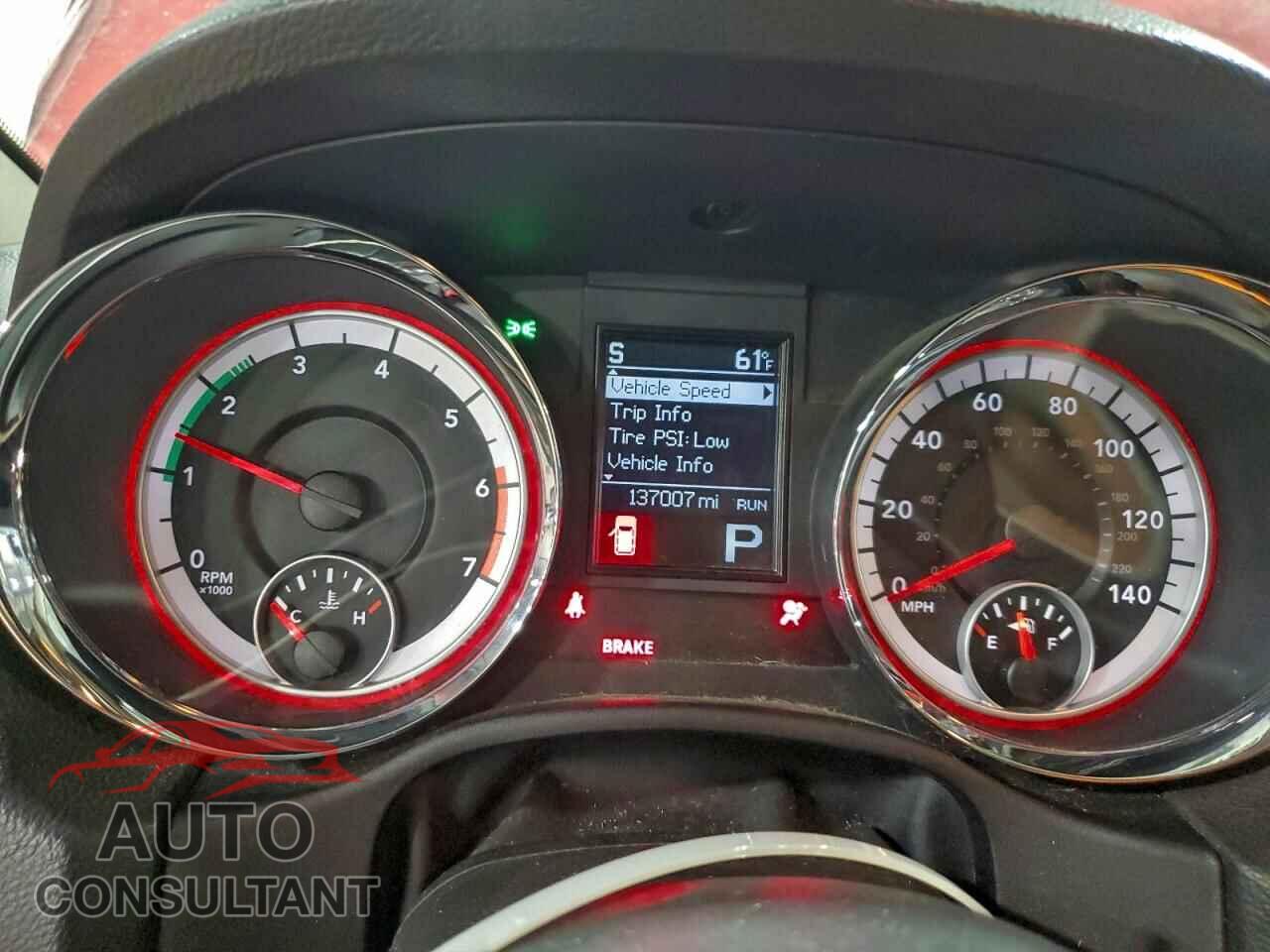 DODGE DURANGO 2011 - 1D4SE6GT3BC682860