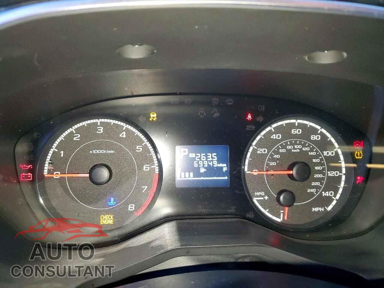 SUBARU IMPREZA 2017 - 4S3GTAB61H3752247