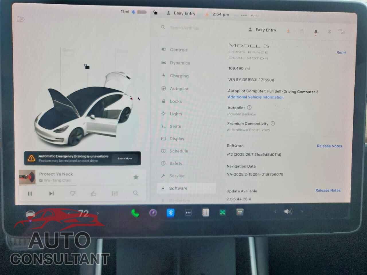TESLA MODEL 3 2020 - 5YJ3E1EB3LF716508